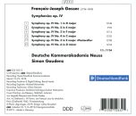 Gossec François-Joseph (1734-1829) - Symphonies Op. Iv (Deutsche Kammerakademie Neuss)