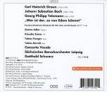 Graun Carl Heinrich - ´wer Ist Der, So Von Edom Koemmt´ (Adler Gesine / Schwarz Britta)