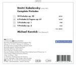 Kabalevsky Dmitri - Saemtliche Preludes (Korstick Michael)