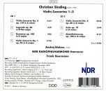 Sinding Christian (1856-1941) - Violin Concertos 1-3 (Andrej Bielow (Violine))