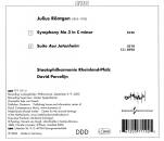 Röntgen Julius (1855-1932) - Symphony No.3; Aus Jotunheim (Deutsche Staatsphilharmonie Rheinland-Pfalz)