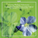 Telemann Georg Philipp (1681-1767) - Violin Concertos Vol. 4 (Elizabeth Wallfisch (Violine - Dir))