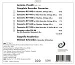Vivaldi Antonio (1678-1741) - Complete Recorder Concertos (Michael Schneider (Flöten - Dir))