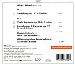 Dietrich Albert (1829-1908) - Symphony; Violin Concerto (Elisabeth Kufferath (Violine))