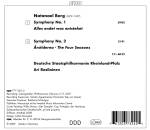 Berg Natanael - Symphonies 1 & 2 (Deutsche Staatsphilharmonie Rheinland-Pfalz)