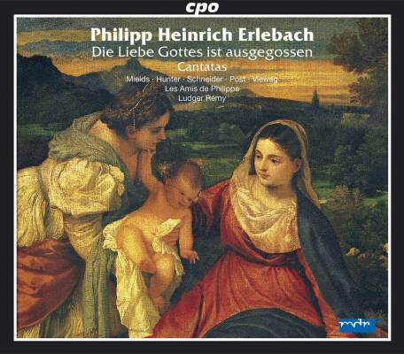 Erlebach Philipp Heinrich - Selected Sacred Cantatas (Mields Dorothee / Hathor Consort)