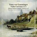 GEMMINGEN Ernst von - Violin Concertos 1 & 2 (Lessing...