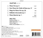 Suk Josef - Piano Trio - Piano Quartet - Elegy (Atos Trio / von der Nahmer Martin)