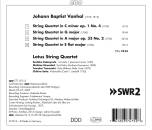 Vanhal Johann Baptist - String Quartets (Lotus String Quartet)