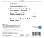 Glass Louis (1864-1936) - Complete Symphonies Vol. 1 (Staatsorchester Rheinische Philharmonie)