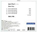 Pleyel Ignaz Joseph (1757-1831) - Piano Trios (Trio 1790)