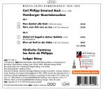 Bach Carl Philipp Emanuel - Quartalsmusiken (Diverse Interpreten)