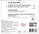 Widor Charles-Marie - Organ Symphonies Vol. 2 (Schmitt Christian / Bamberger Symphoniker)