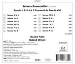 Rosenmüller Johann - Sonatas (Musica Fiata / Wilson Roland)