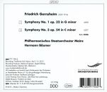 Gernsheim Friedrich (1839-1916) - Symphonies 1 & 3 (Philharmonisches Staatsorchester Mainz)