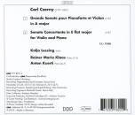 Czerny Carl - Violin Sonatas (Lessing Kolja / Kuerti Anton)