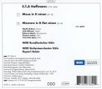 Hoffmann E.t.a. (1776-1822) - Missa & Miserere (Sibylla Rubens & Jutta Böhnert (Sopran))