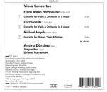 Hoffmeister / Stamitz / M. Haydn - Viola Concertos (Darzina Andra / Essl Jürgen)