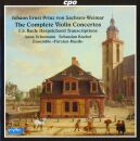 Sachsen-Weimar Johann Ernst Prinz Von (1696-1715) - Violin Concertos (Anne Schumann (Violine))