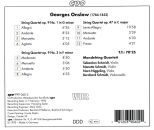 Onslow Georges (1784-1853) - String Quartets Vol.1 (Mandelring Quartett)