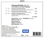 Durante Francesco (1684-1755) - Lamentationes (Monika Frimmer & Mechthild Bach (Sopran))