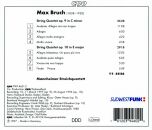 Bruch Max (1838-1920) - String Quartets 1 & 2 (Mannheimer Streichquartett)