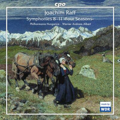 Raff Joachim (1822-1882) - Symphonies 8-11 (Philharmonia Hungarica)