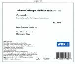Bach Johann Christoph Friedrich (1732-1795) - Cassandra (Lena Susanne Norin (Mezzosopran))