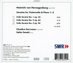 Herzogenberg Heinrich Von (1843-1900) - Sonatas For Violoncello... (Claudius Herrmann (Cello) - Saiko Sasaki (Piano))