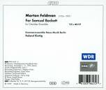 Feldman Morton (1926-1987) - For Samuel Beckett (Kammerensemble für Neue Musik Berlin)