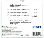 Klengel Julius (1859-1933) - Cello Concertos (Xenia Jankovic & Christoph Richter (Cello))