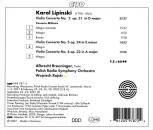 Lipinski Karol (1790-1861) - Violin Concertos 2, 3 & 4 (Albrecht Breuninger (Violine) - Polish Radio SO)