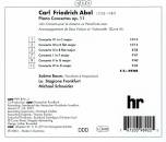Abel Carl Friedrich (1723-1787) - Piano Concertos Opus 11 (Sabine Bauer (Fortepiano & Cembalo))