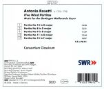 Rosetti Antonio (Ca.1750-1792) - Five Wind Partitas (Consortium Classicum)