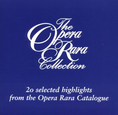Francis Judd Parry - Opera Rara Collection Vol 1 (Diverse Komponisten)