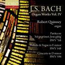 Bach Johann Sebastian (1685-1750) - Organ Works: Vol.iv (Robert Quinney (Orgel))