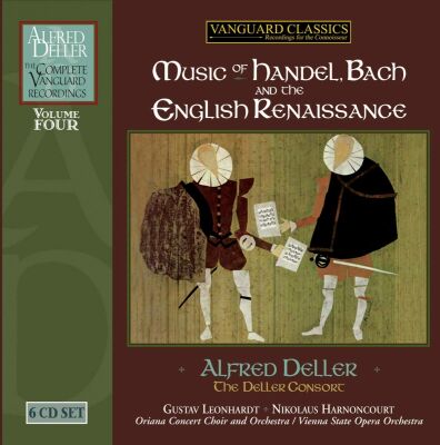 Bach - Händel - U.a. - Complete Vanguard Recordings: Vol. 4 (Alfred Deller (Countertenor / / The Deller Consort / CD & CD-Rom)