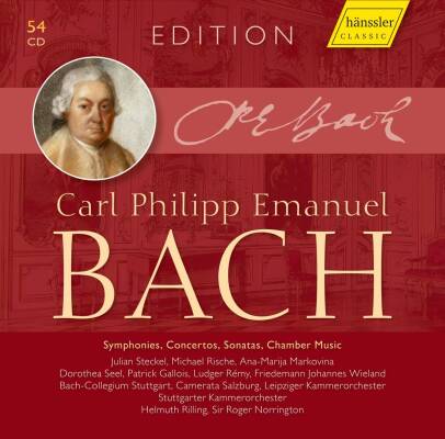 Bach Carl Philipp Emanuel - Carl Philipp Emanuel Bach Edition (Steckel Julian / Rische Michael / u.a.)