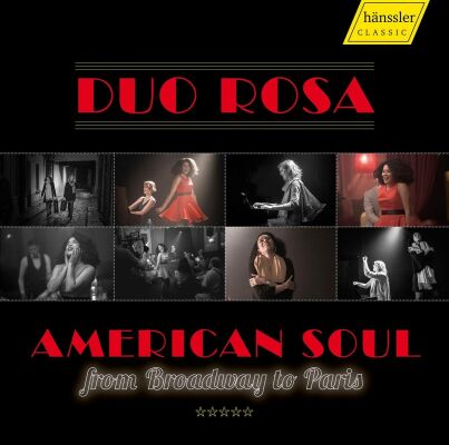 Bernstein - Bolcom - Gershwin - Barber - U.a. - American Soul (Duo Rosa)