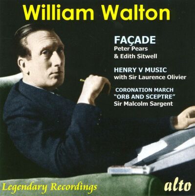 Walton William - Façade - Music From Henry V - Orb And Sceptre (Peter Pears (Tenor) - Edith Sitwell)