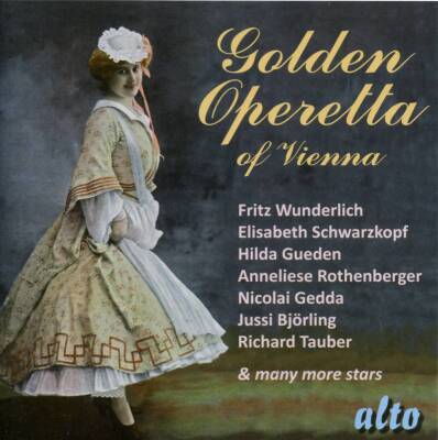 Tauber / Léhar / Millöcker / Strauss / u.a. - Golden Operetta Of Vienna (Schwarzkopf Elisabeth)