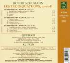 Schumann Robert - Quartett Nr. 1-3, Op41 (Kuijken Quartett)
