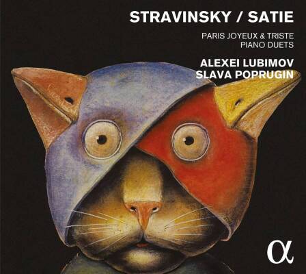 Stravinsky Igor / u.a. - Paris Joyeux & Triste Piano Duets (Lubimov Alexei / Poprugin Slava)