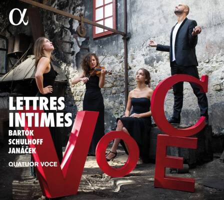 Bartok Bela / u.a. - Lettres Intimes (Quatuor Voce)