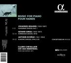 Brahms - Grieg - Dvorák - Music For Piano Four Hands (Claire Chevallier & Jos Van Immerseel (Piano))
