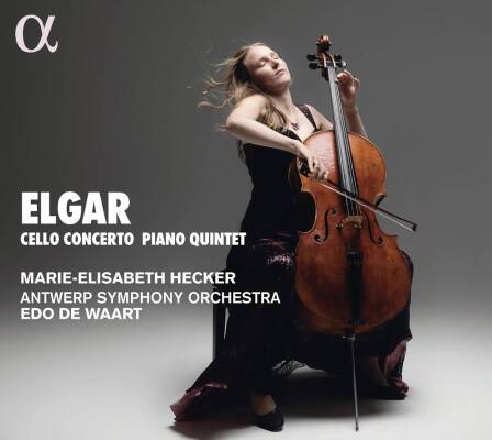 Elgar Edward - Cello Concerto - Piano Quintet (Hecker Marie-Elisabeth / Antwerp So)