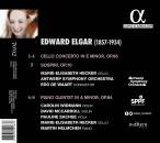 Elgar Edward - Cello Concerto - Piano Quintet (Hecker Marie-Elisabeth / Antwerp So)