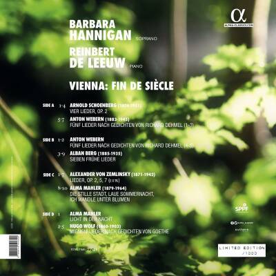 Schoenberg - Webern - Berg - Wolf - U.a. - Vienna: Fin De Siècle (Barbara Hannigan (Sopran)