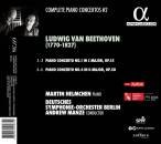 Beethoven Ludwig van - Piano Concertos 1 & 4 (Helmchen Martin / Deutsches Symphonie-Orchester Berlin)