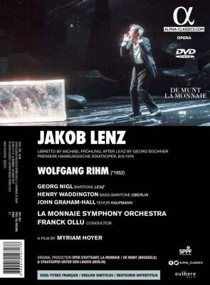 Rihm Wolfgang (*1952 / - Jakob Lenz (Georg Nigl (Bariton / - John Graham-Hall (Tenor / / DVD Video)